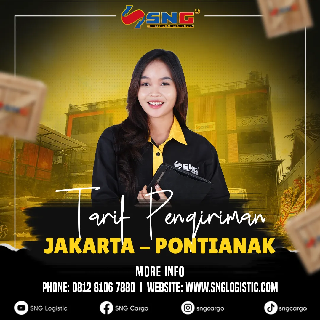 Tarif Pengiriman Jakarta - Pontianak